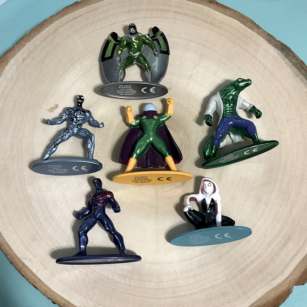 Lot Marvel Nano Metalfigs Metal Die-Cast Mini Jada Toys